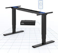 FLEXISPOT EC4 Scrivania Regolabile in Altezza con 2 Motori Potenti, Telaio a 3 Livelli, Scrivania Standing Desk Elettrica con Tastiera Intelligente, Capacità di Carico 120 kg.