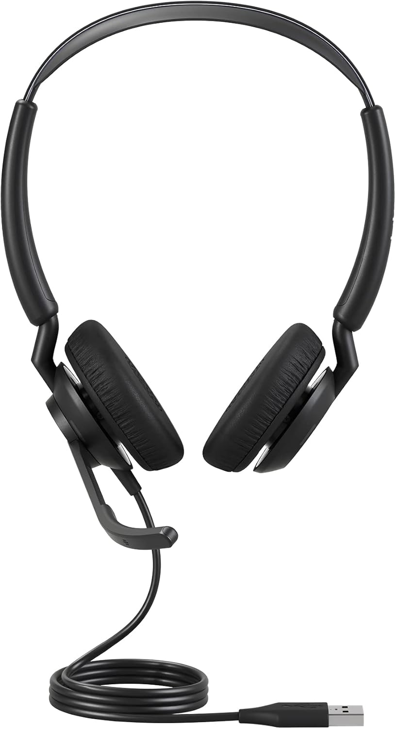 Jabra Engage 50 II Cuffie Stereo Cablate, USB-A, Tutte le piattaforme, Stereo, Senza controller