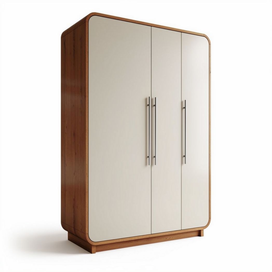 Armadio in legno per camera da letto – 80 x 50 x 180 cm