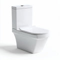 Toilette sospesa in ceramica per bagno – 70 x 38 x 76 cm