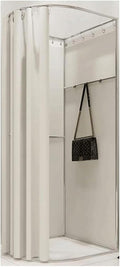 Include un camerino con struttura in metallo e un negozio di abbigliamento temporaneo. Spogliatoio facile da montare(C,70x70x180cm)