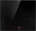Klarstein Piastra Induzione, Piano Cottura Induzione, Fornello Elettrico con Controllo Smart Touch, Piano Cottura Induzione 4 Fuochi con Display Digitale, Funzione Timer e Blocco Bambini, 240v