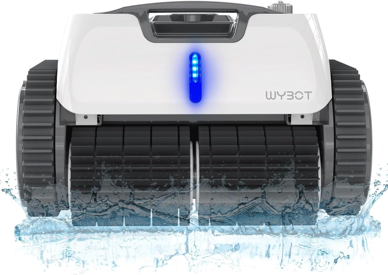 WYBOT Robot Pulitore per Piscina Senza Fili, Fondo/Pareti/Linea d'acqua, Aspirapolvere Automatico per 120 minuti con Pianificazione del Percorso, Ricarica Rapida, Fino a 120㎡