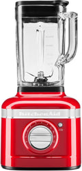 KitchenAid Blender K400 - Vasca in vetro da 1,4 L - Frullatore elettrico per smoothie - Robot da cucina multifunzione - 1200 W - 3 programmi preimpostati e 5 velocità - Rosso imperiale