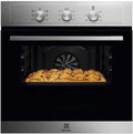 Electrolux EOH2H00BX Serie 300, Forno da Incasso Multifunzione, Capacità 58 L, Funzione Grill, Aqua Cleaning, Contaminuti, Classe A, 590x594x560 mm, Acciaio Inox Antimpronta