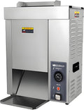 Macchina Commerciale per Hamburger, Verticale 2000 W, Tipo a Catena, Automatica, tostapane Elettrico illimitato per panini per Fast Food, grigliatura e doratura 1400 fette/Ora.