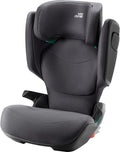 Seggiolino auto BRITAX RÖMER KIDFIX PRO M, per bambini da 100-150 cm (i-Size) con e senza ISOFIX, 3,5-12 anni, Midnight Grey - Classic